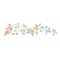 Apple Blossom Wall Stencil | 1694 by Designer Stencils | Floral Stencils | Reusable Art Craft Stencils for Painting on Walls, Canvas, Wood | Reusable Plastic Paint Stencil for Home Makeover | Easy to Use & Clean Art Stencil